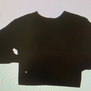 Lululemon Reversible Crossover Black Long Sleeve Sweater